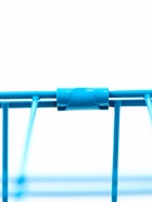 Клетка для собак 51×35×41 см, голубая - Фото 11