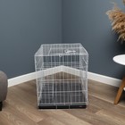 Клетка для собак и кошек, двухъярусная 70 х 50 х 60 см, белая - фото 22606985