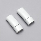 Фиксаторы для шнурков, на магнитах, пара, размер 2.6×2×0.7 см, белые - Фото 6