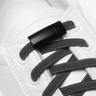 Фиксатор для шнурков, на магните, пара, размер 2.6×2×0.7 см, чёрный - Фото 2