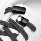 Фиксатор для шнурков, на магните, пара, размер 2.6×2×0.7 см, чёрный - Фото 4