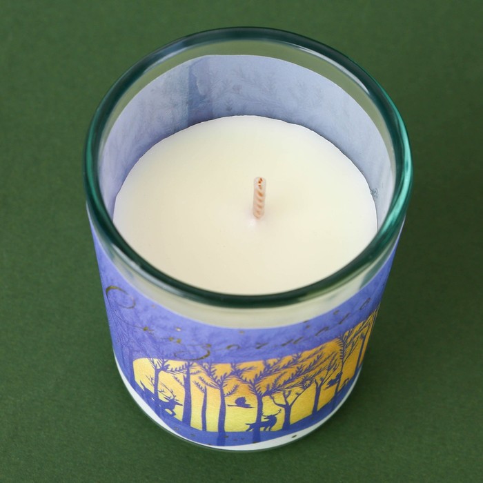 Свеча «Сказочного года», аромат орех, 5х6х5 см