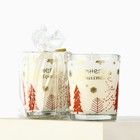 Набор свечей «Зимнее волшебство», ароматы ваниль и ягоды 5х6х5 см - фото 31445207