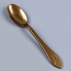 Ложки пластиковые, в наборе 6 шт., цвет золото - Фото 3