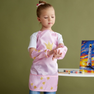 Фартук детский с нарукавниками «Этель. Помощница», 49×39 см