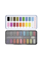 Краски акварельные, в кюветах, с кистью, 18 цветов 9630204