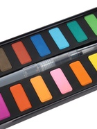 Краски акварельные, в кюветах, с кистью, 18 цветов 9630204