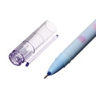 Ручка гелевая со стираемыми чернилами, стержень синий, корпус "Зайчик", МИКС - Фото 3