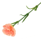 цветы искусственные гвоздика 57 см бело розовый - Фото 1