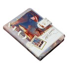 Записная книжка подарочная, А6, 96 листов, цветной блок, с хлястиком, обложка пвх, "Стихия неба", МИКС - фото 7194810