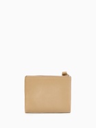 Кошелёк женский на кнопке, 11.5×2.5×9 см, однотонный, бежевый - Фото 9