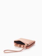 Кошелёк женский на кнопке, 11.5×2.5×9 см, однотонный, розовый - Фото 6