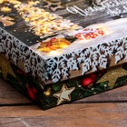 Коробка подарочная новогодняя складная «Исполнения желаний», 16.5×12.5×5 см - Фото 5