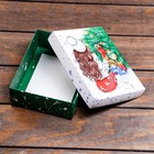 Коробка подарочная новогодняя складная «Счастья», 16.5×12.5×5 см - Фото 6