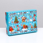 Подарочная коробка сборная «Зимушка», 21×15×5.7 см - Фото 2