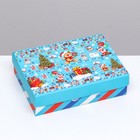 Подарочная коробка сборная «Зимушка», 21×15×5.7 см - Фото 7