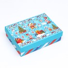 Подарочная коробка сборная «Зимушка», 21×15×5.7 см - Фото 8