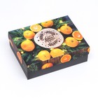 Коробка подарочная новогодняя складная «С Новым годом», 16.5×12.5×5 см - Фото 8