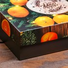 Коробка подарочная новогодняя складная «С Новым годом», 16.5×12.5×5 см - Фото 4