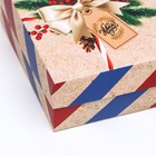 Коробка подарочная новогодняя складная «С Новым годом», 16.5×12.5×5 см - Фото 9