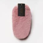 Варежки на иск.меху MINAKU объемные 23 см розовый - Фото 4
