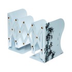 Подставка для книг раздвижная "Природа", 3 отделения, металлическая, МИКС - фото 22569460