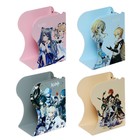 Подставка для книг раздвижная «Аниме», 3 отделения, металлическая, МИКС - Фото 1