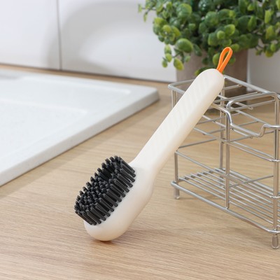 Щётка с дозатором Доляна, 17×4.5×4.5 см