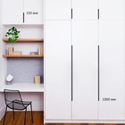 Ручка торцевая CAPPIO RT002BL, L=150 мм, м/о 128 мм, цвет черный - Фото 4