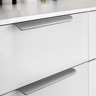 Ручка торцевая CAPPIO, L=150 мм, м/о 128 мм, цвет серый - фото 805767150