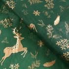 Бумага упаковочная тишью, новогодняя упаковка «Зимнее настроение»,50×66 см - Фото 2