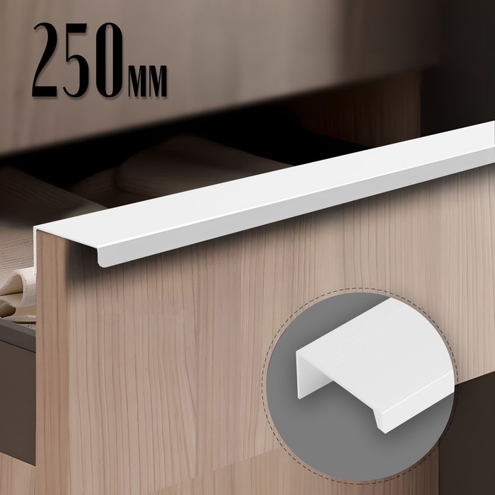 

Ручка CAPPIO RT001WH, L=250,м/о 192, цвет белый