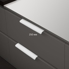 Ручка CAPPIO RT001WH, L=250 мм, м/о 192 мм, цвет белый - фото 22522555