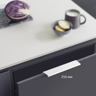 Ручка CAPPIO RT001WH, L=250 мм, м/о 192 мм, цвет белый - фото 22522556