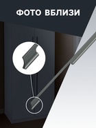 Ручка скоба CAPPIO RSC101, алюминий, м/о 960, цвет графит - фото 809226884