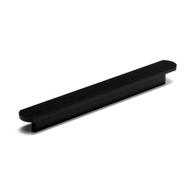 Ручка-скоба CAPPIO RSC021, алюминий, м/о 128 мм, цвет черный