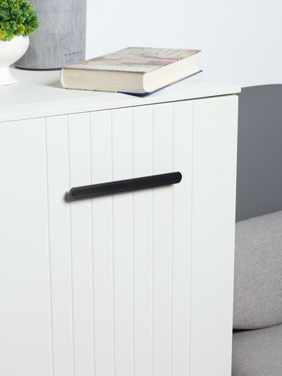 Ручка-скоба CAPPIO RSC102, алюминий, м/о 160 мм, цвет черный