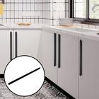 Ручка-скоба CAPPIO RSC021, алюминий, м/о 416 мм, цвет черный - Фото 1