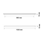 Ручка-скоба CAPPIO RSC021, алюминий, м/о 960 мм, цвет черный - Фото 10