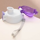 Бутылка для воды пластиковая «Капли», 600 мл, фиолетовая - Фото 6
