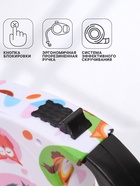 Рулетка с поводком-лентой, 5 м, до 15 кг, резиновая ручка, разноцветная - Фото 2