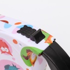 Рулетка с поводком-лентой, 5 м, до 15 кг, резиновая ручка, разноцветная - фото 67925948