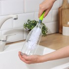 Ёрш для посуды Доляна Green day, 31×5 см, анатомическая ручка - Фото 2