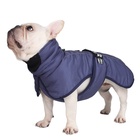 Попона для больших собак, мембранная ткань, размер 2XL (ДС 43, ОШ 46, ОГ 62-68 см), синяя - Фото 2
