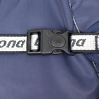 Попона для больших собак, мембранная ткань, размер 3XL (ДС 51, ОШ 50, ОГ 67-75 см), синяя - Фото 11