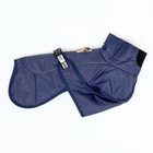 Попона для больших собак, мембранная ткань, размер 3XL (ДС 51, ОШ 50, ОГ 67-75 см), синяя - Фото 7