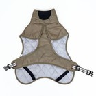 Попона для больших собак, мембранная ткань, размер 3XL (ДС 51, ОШ 50, ОГ 67-75 см), хаки - Фото 11