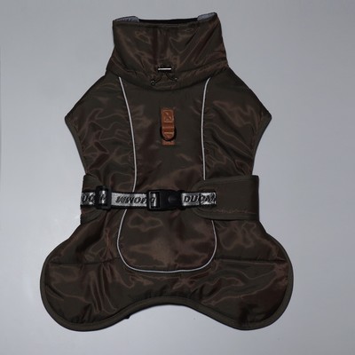 Попона для больших собак, мембранная ткань, размер 3XL (ДС 51, ОШ 50, ОГ 67-75 см), хаки