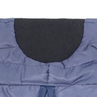 Попона для больших собак, мембранная ткань, размер 4XL (ДС 58, ОШ 58, ОГ 74-84 см), синяя - Фото 14