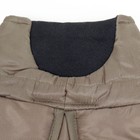 Попона для больших собак, мембранная ткань, размер 4XL (ДС 58, ОШ 58, ОГ 74-84 см), хаки - Фото 5